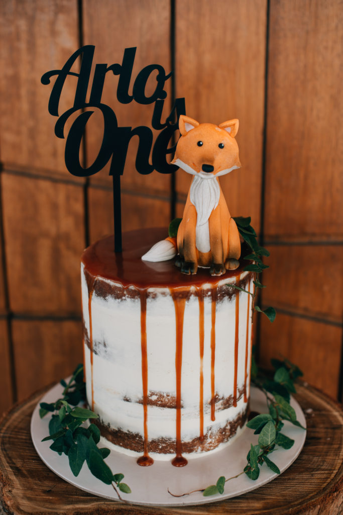 Arlo's Fox & Woodland themed 1st birthday
