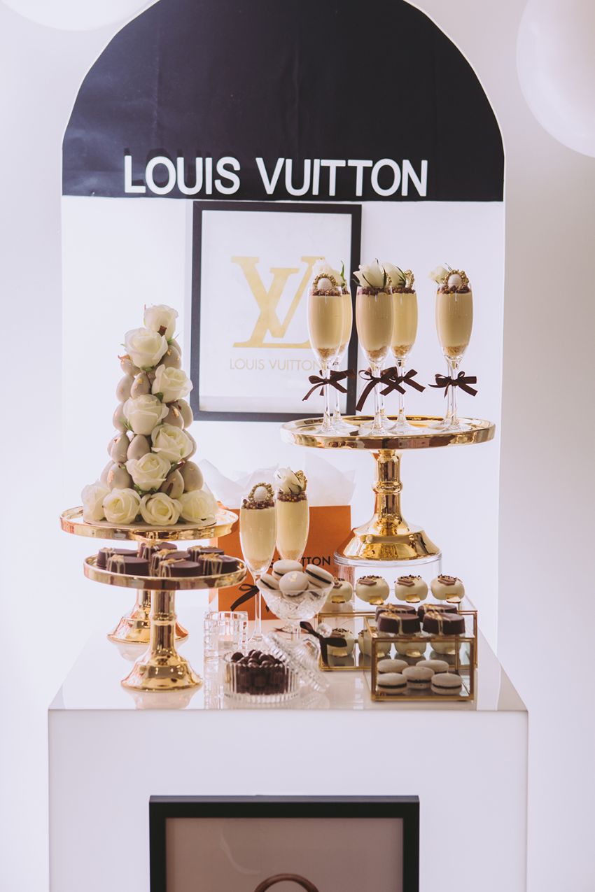 Louis Vuitton Birthday Backdrop