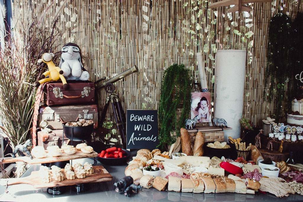 , A DIY Vintage Jungle First Birthday