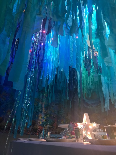 Streamers at an underwater cave party