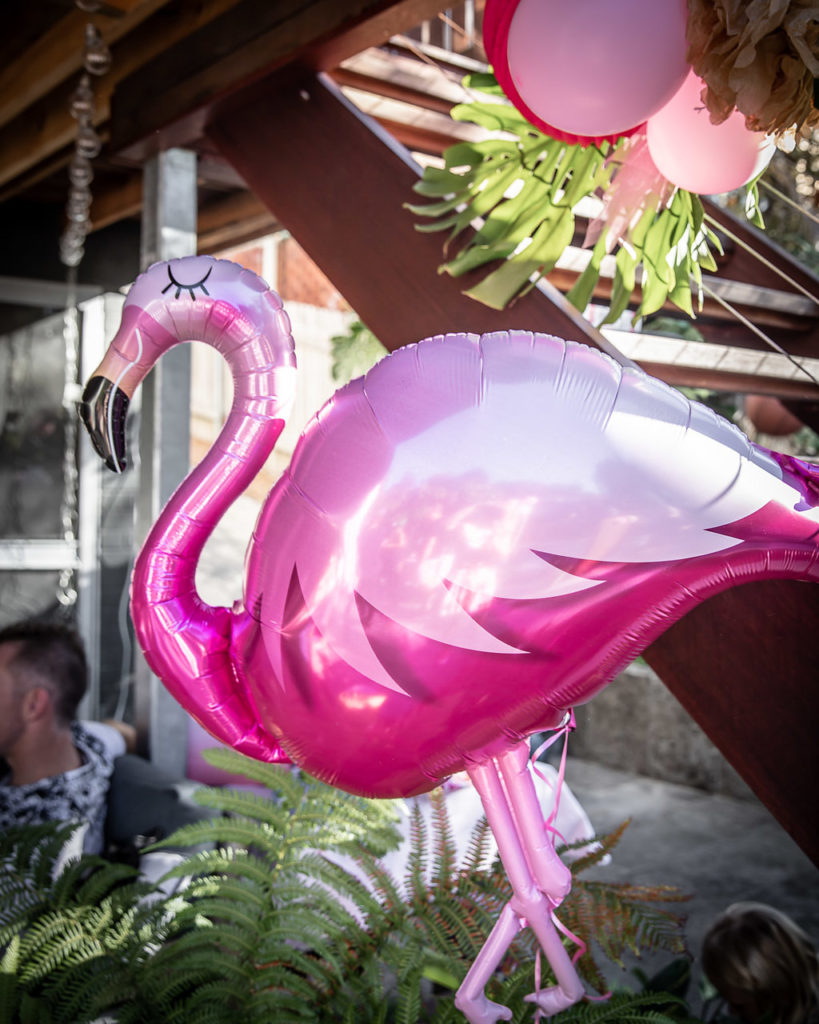 Flamingo balloon