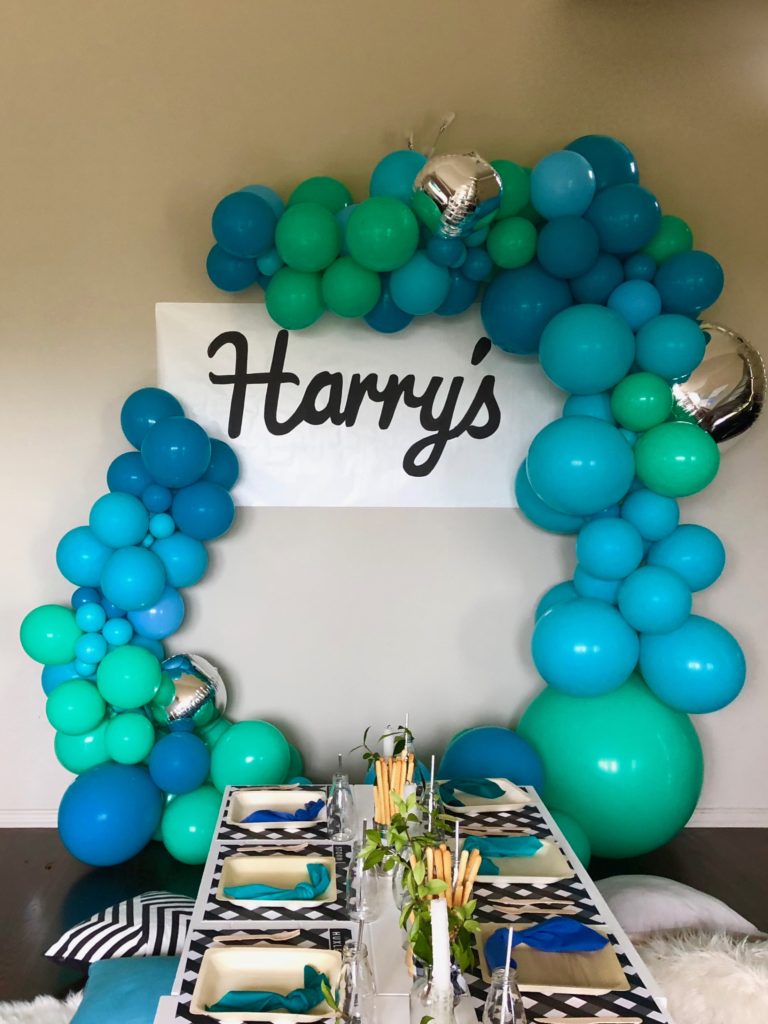 Harry's chef and cooking 4th birthday party - styling 