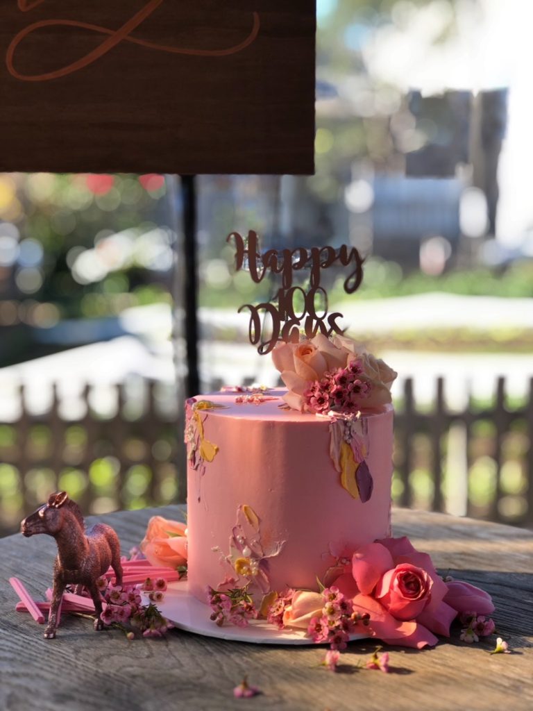 Cake for Noah's Ark christening