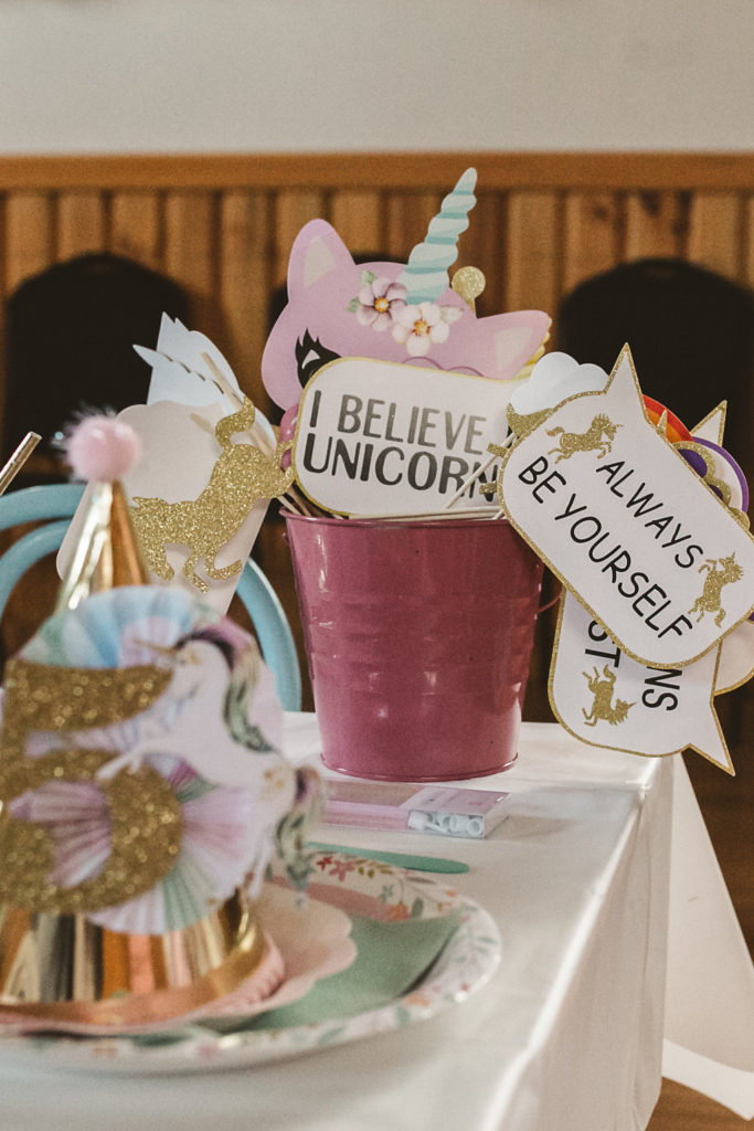 Emily's magical unicorn 5th birthday party