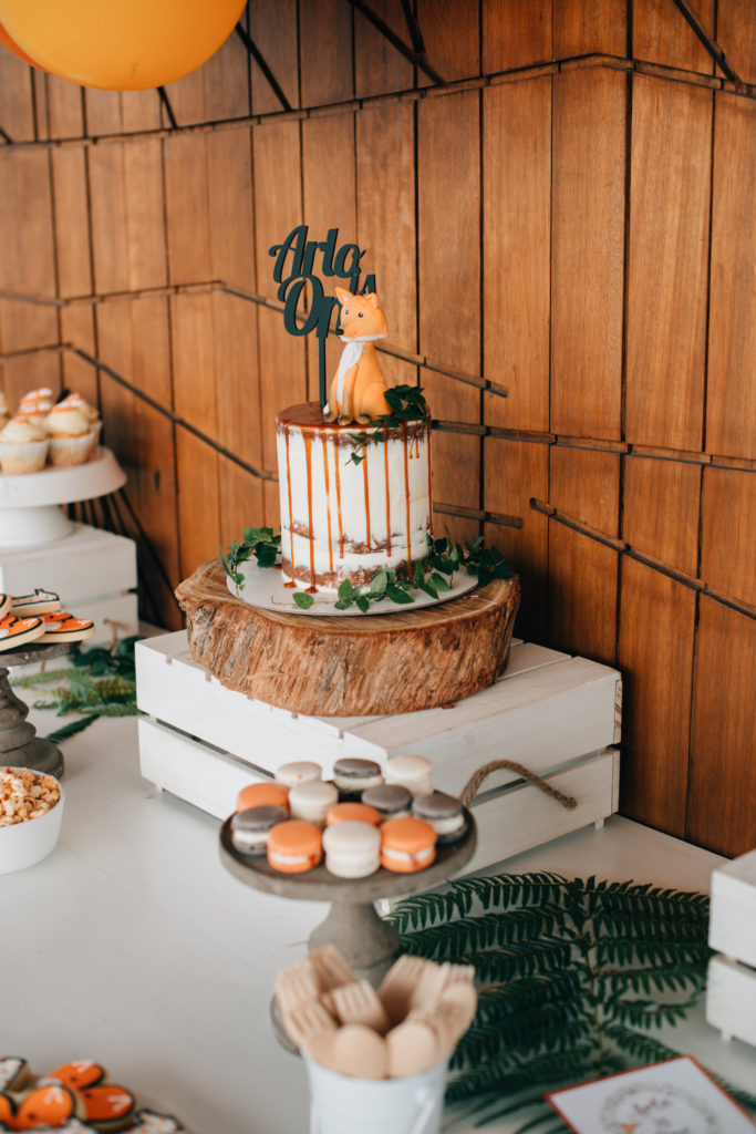 Arlo's Fox & Woodland themed 1st birthday