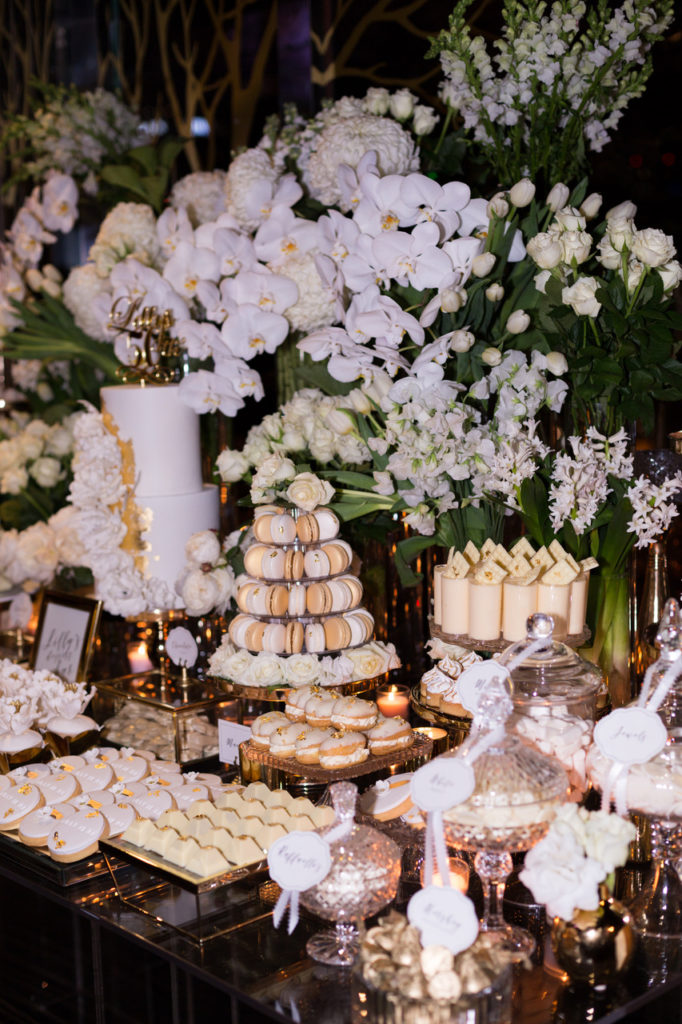 White and Gold Luxe 50th Birthday 