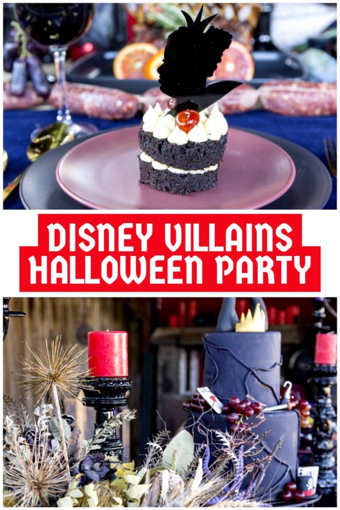 A Disney villains inspired Halloween party