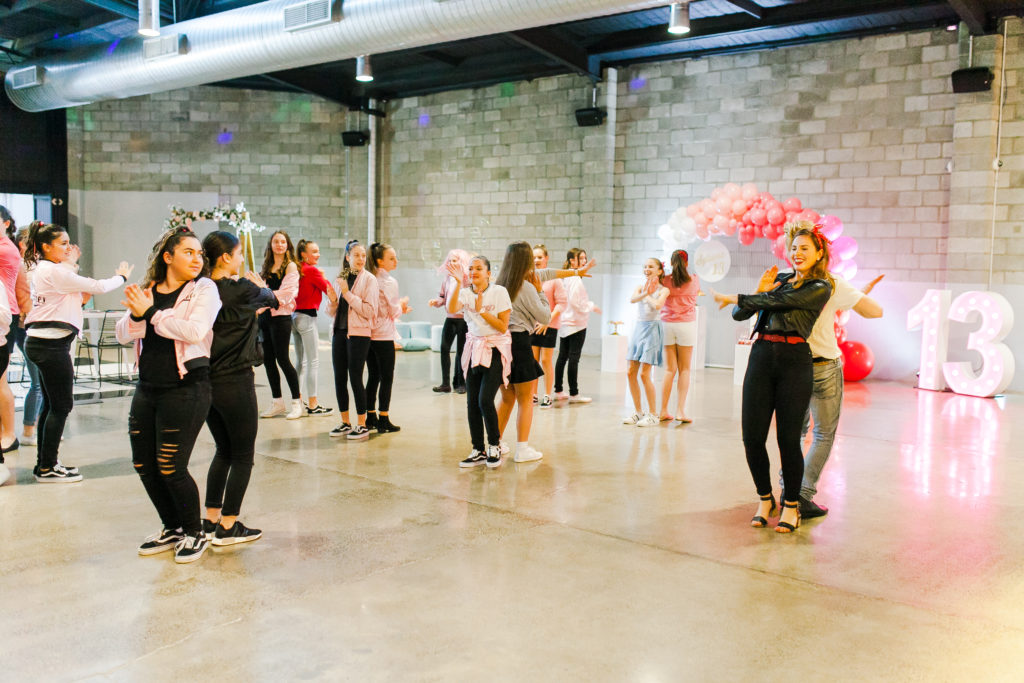 50's Grease-themed party, Sylvana&#8217;s 13th birthday: a 50&#8217;s Grease-themed party