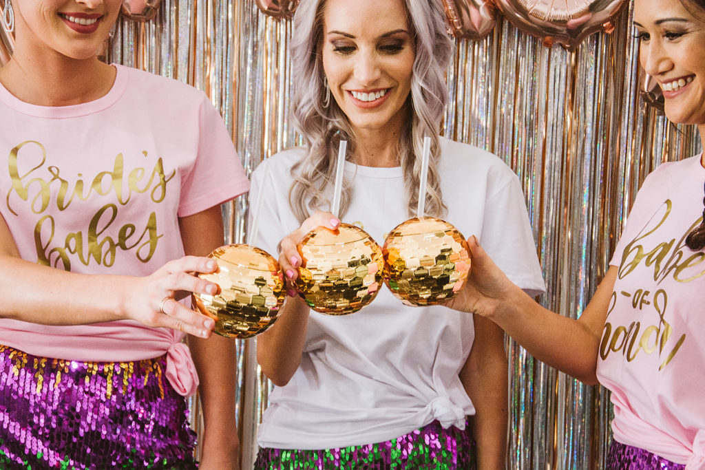 disco-themed bridal shower, Keep it funky: a disco-themed bridal shower