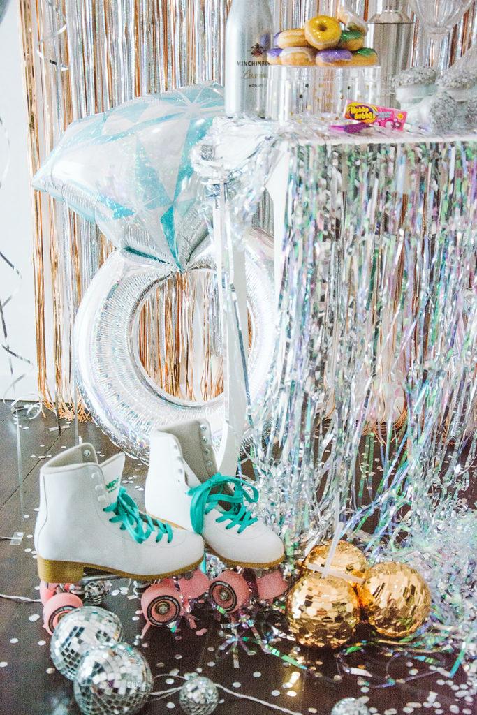 disco-themed bridal shower, Keep it funky: a disco-themed bridal shower