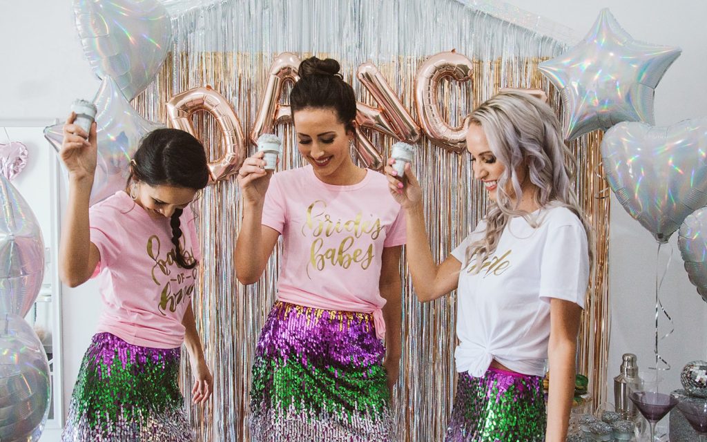 disco-themed bridal shower, Keep it funky: a disco-themed bridal shower