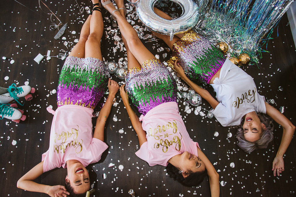 disco-themed bridal shower, Keep it funky: a disco-themed bridal shower