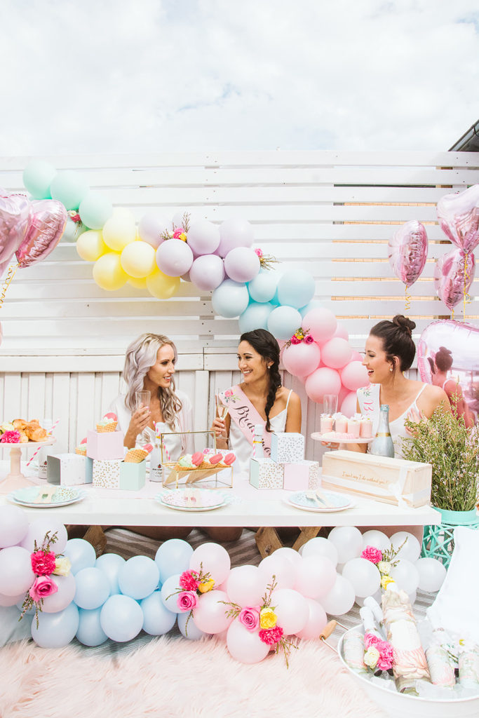 pastel bridal shower, Best friends, bubbly, and brunch: a pastel bridal shower