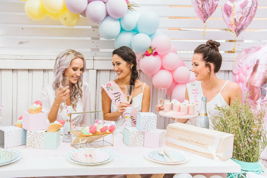 pastel bridal shower, Best friends, bubbly, and brunch: a pastel bridal shower