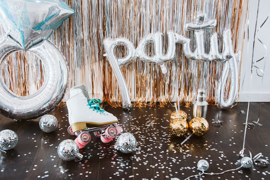 disco-themed bridal shower, Keep it funky: a disco-themed bridal shower