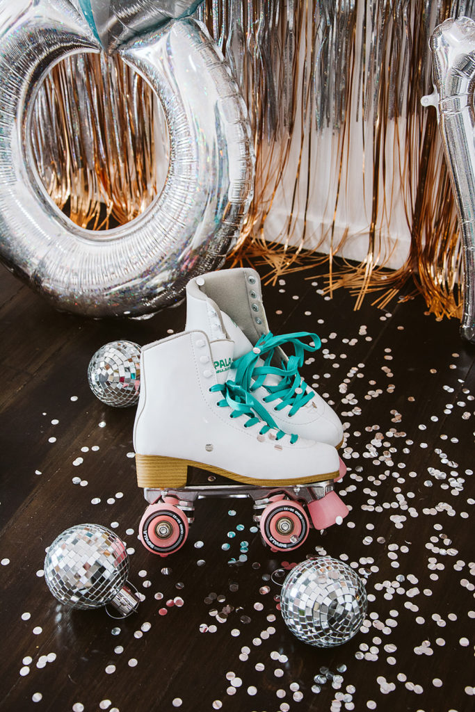 disco-themed bridal shower, Keep it funky: a disco-themed bridal shower