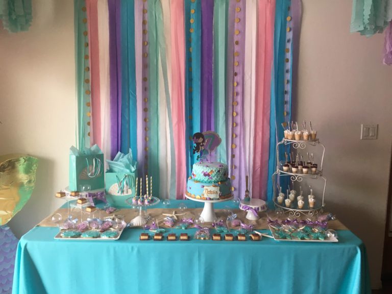 A mermaid themed birthday party – Confetti Fair