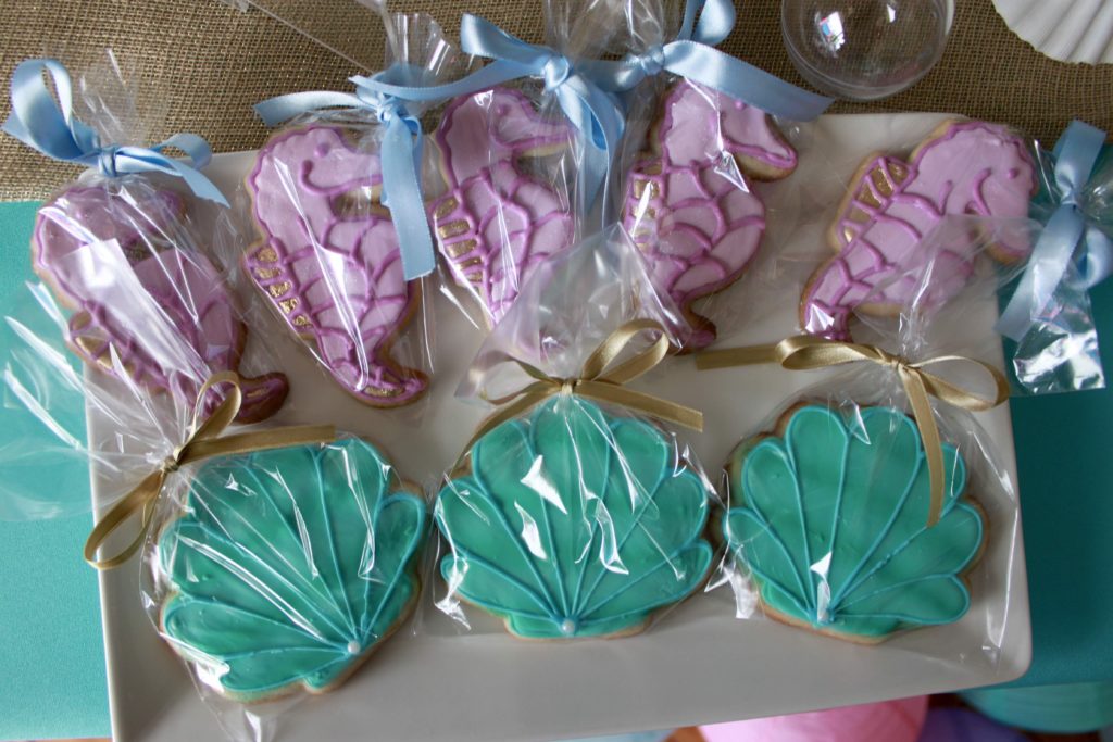 A mermaid themed birthday party