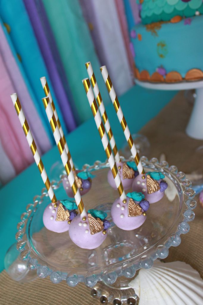 A mermaid themed birthday party