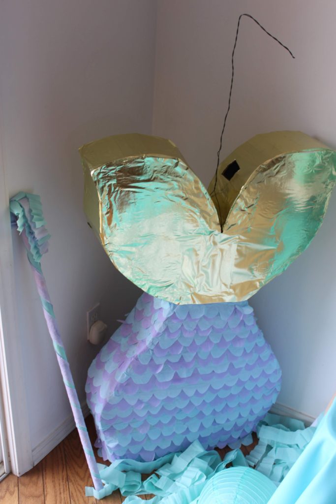 mermaid themed birthday party, A mermaid themed birthday party