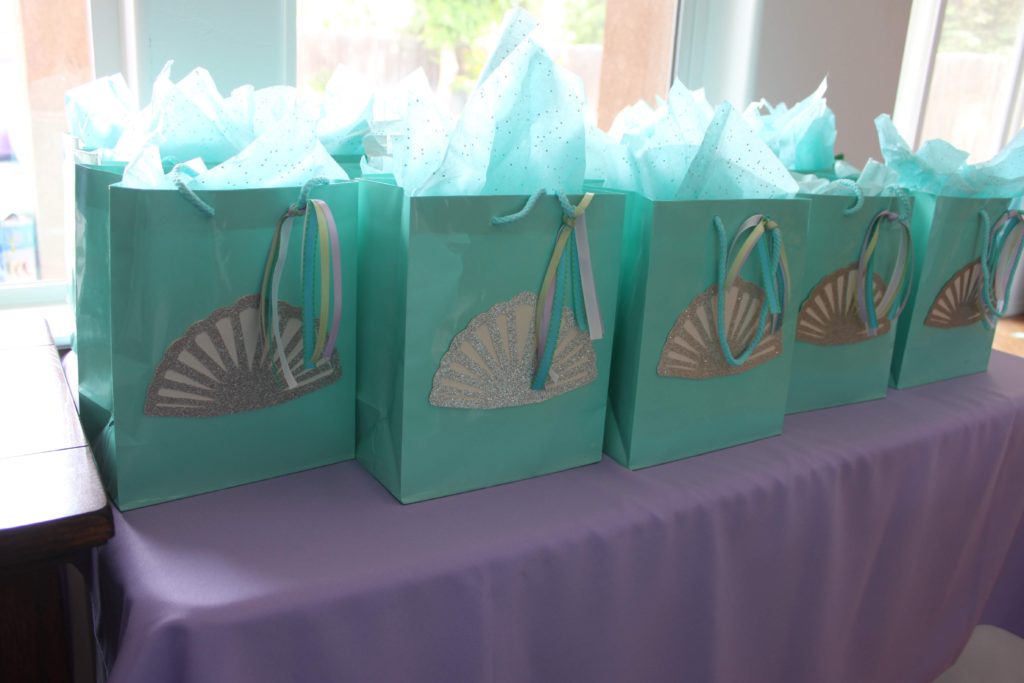 A mermaid themed birthday party