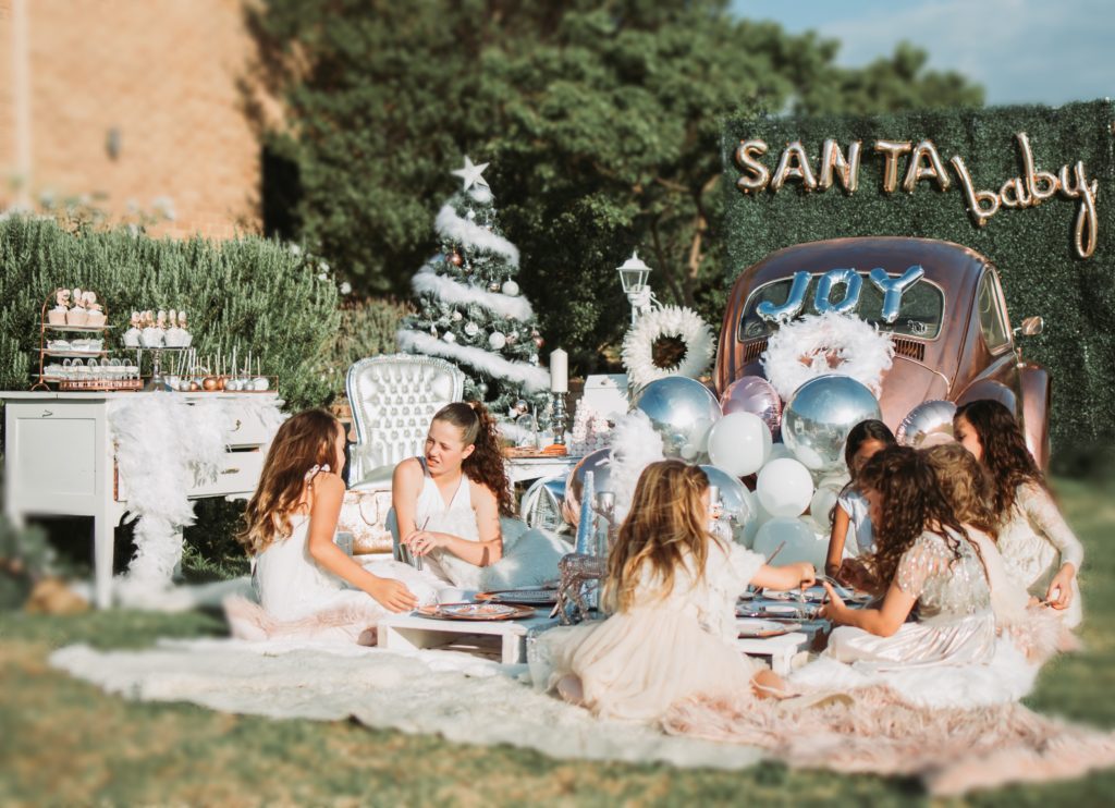 Christmas party, Santa, baby! A Christmas party picnic by Stylish Soirees Perth