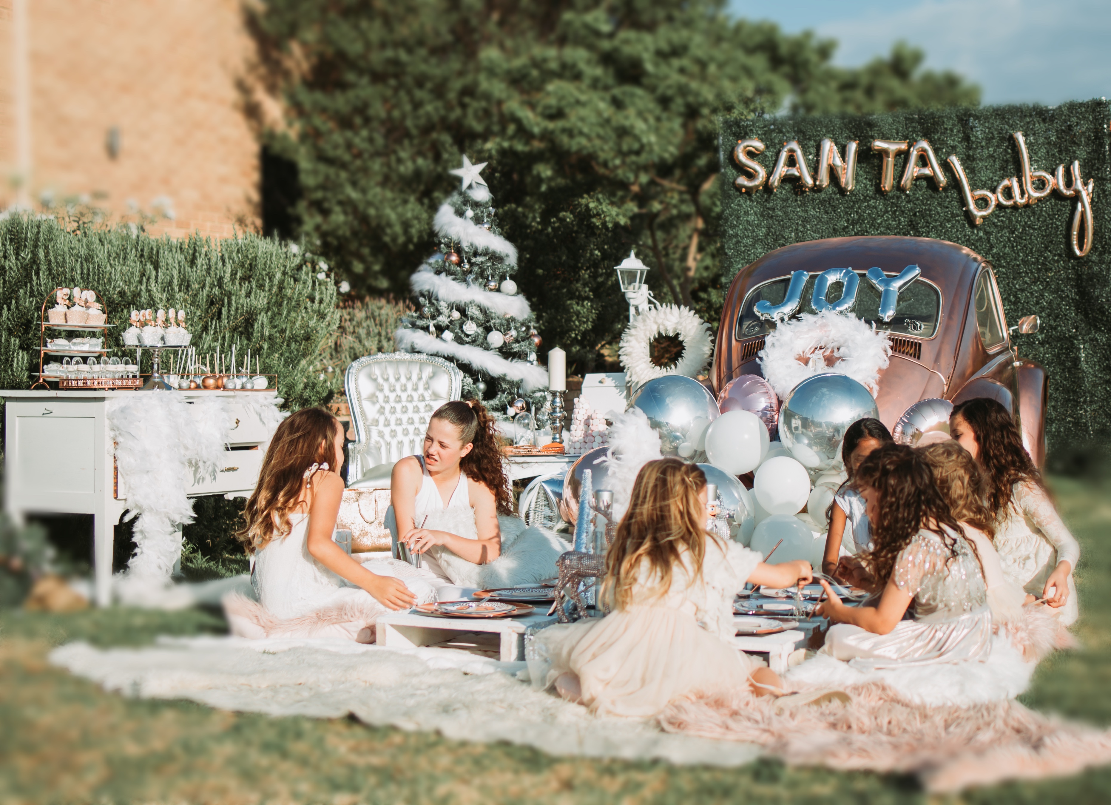 Christmas party, Santa, baby! A Christmas party picnic by Stylish Soirees Perth