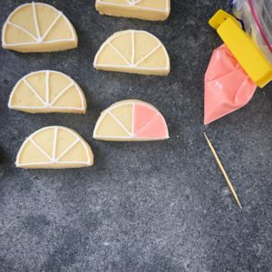 Fruit slice cookies, Fruit slice cookies for your summer party! (Recipe)