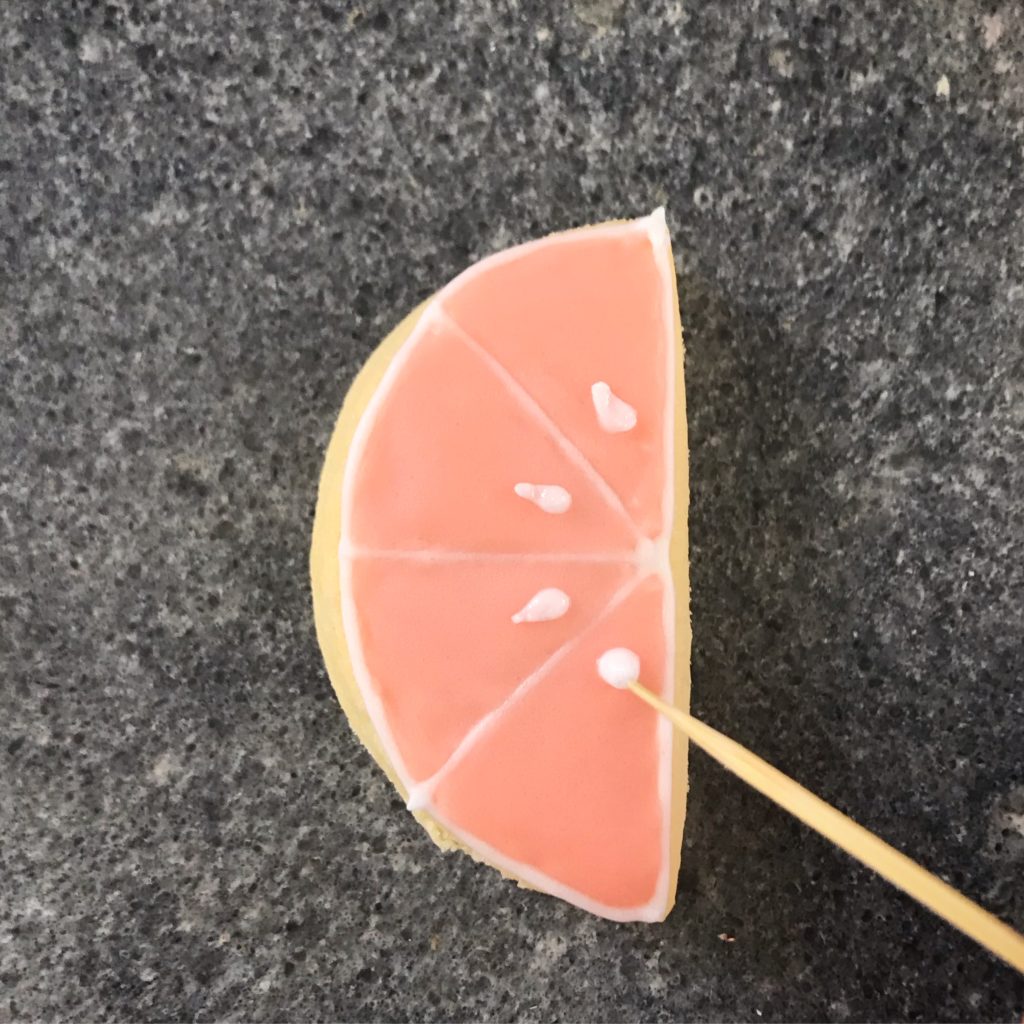 Fruit slice cookies for your summer party! (Recipe) Confetti Fair