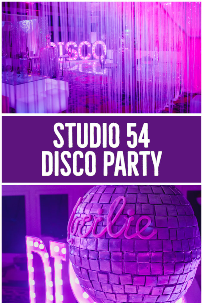 Studio 54 disco party