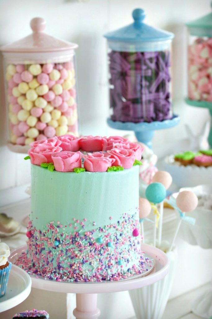 Vintage pastel Easter party