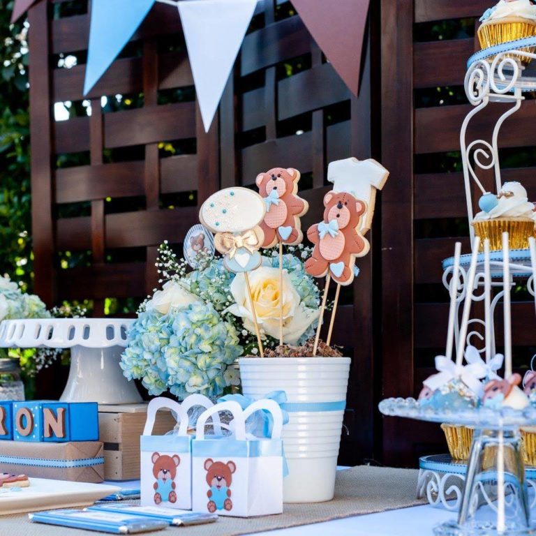 Vintage teddy bear baby shower – Confetti Fair