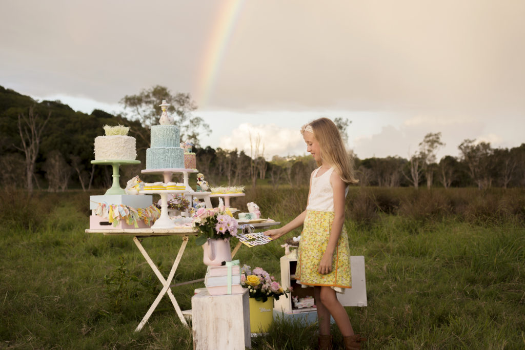 vintage pastel easter, A vintage pastel Easter party