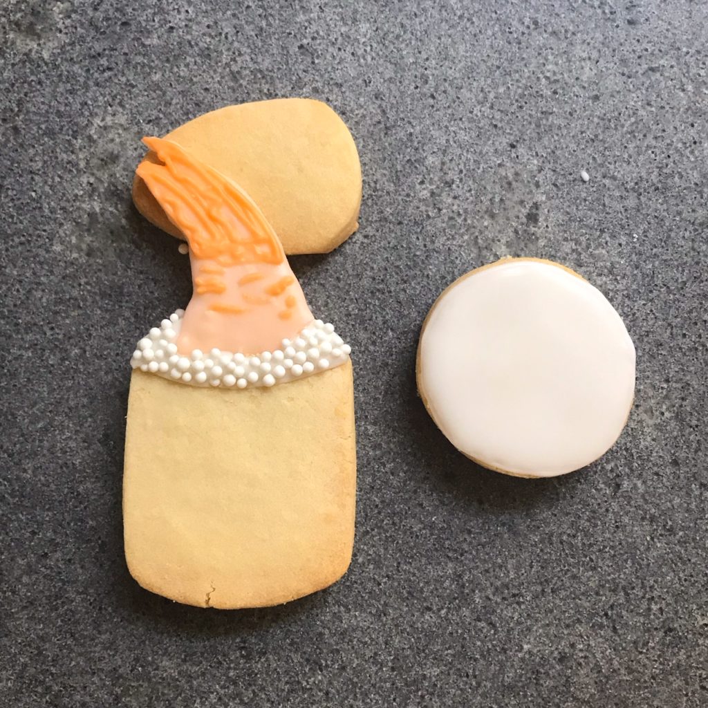 , DIY royal icing sushi cookies (Recipe)