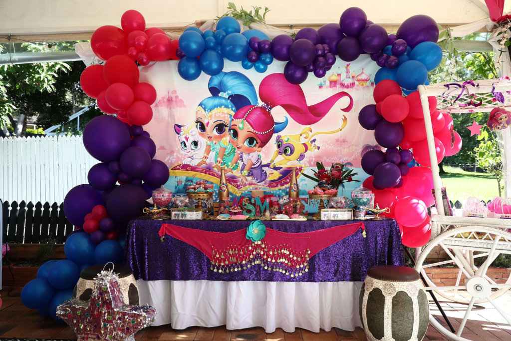 A Shimmer and Shine Birthday Party