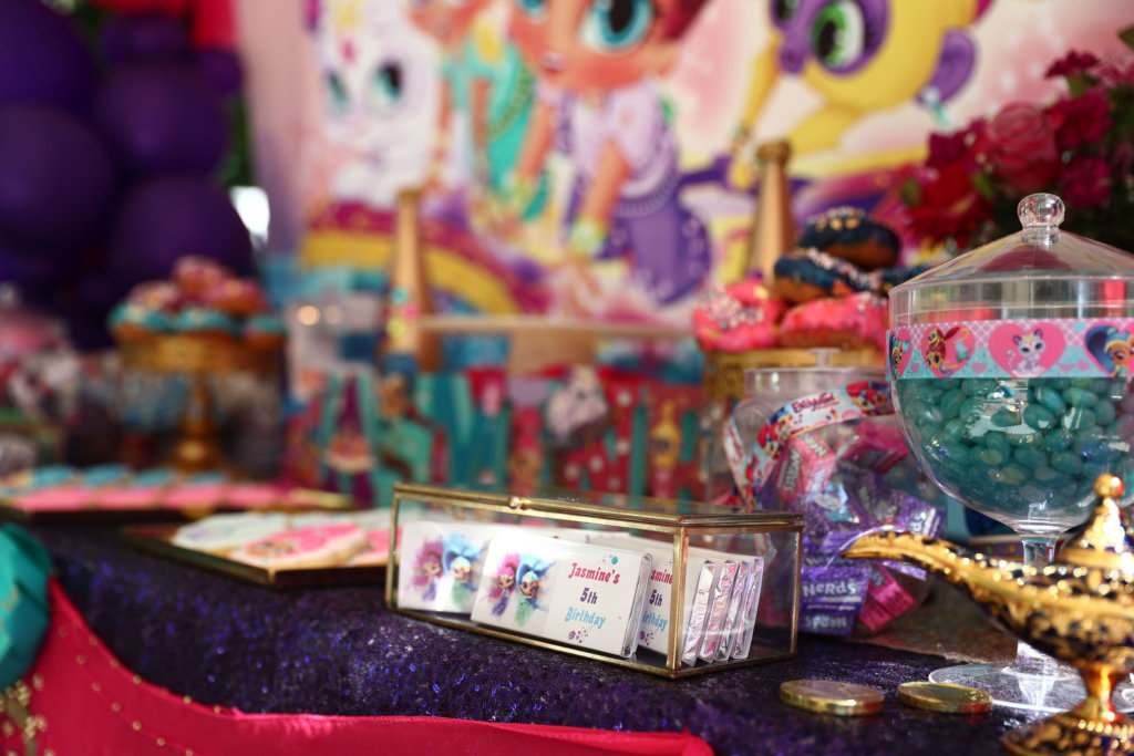 , Shimmer &#038; Shine party for Jasmine&#8217;s 5th birthday