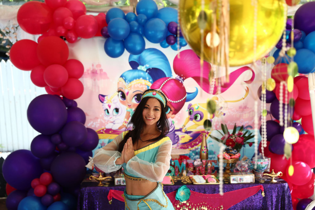 , Shimmer &#038; Shine party for Jasmine&#8217;s 5th birthday