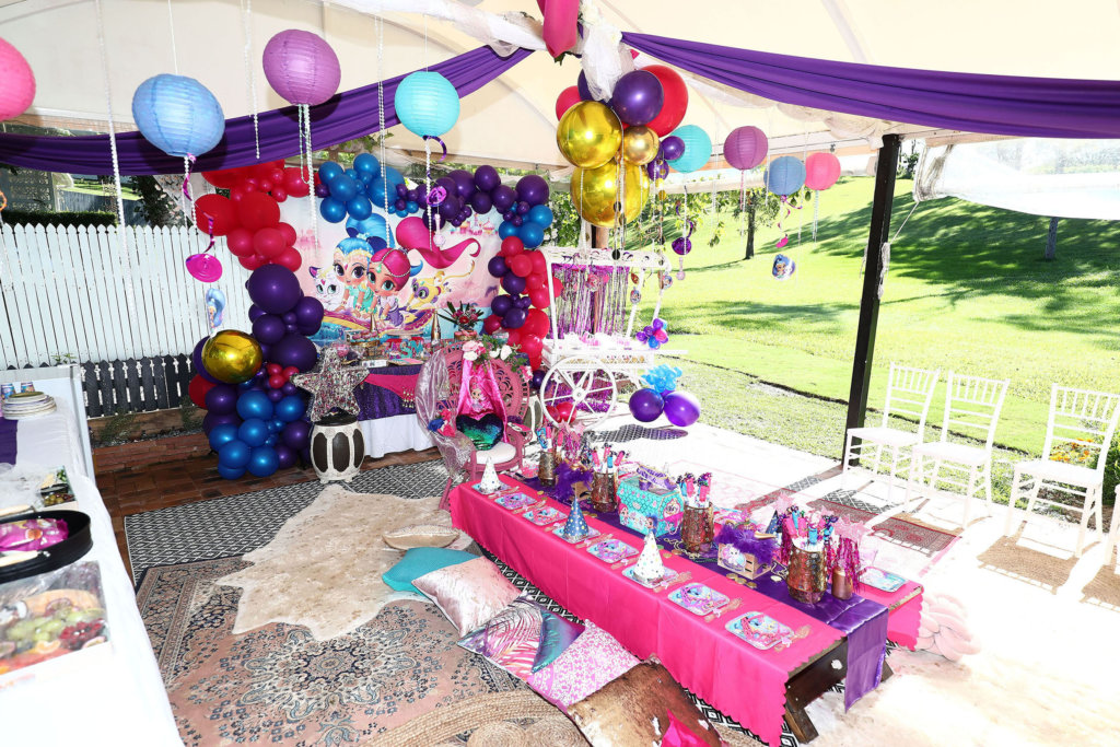 , Shimmer &#038; Shine party for Jasmine&#8217;s 5th birthday