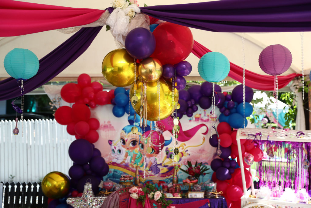 , Shimmer &#038; Shine party for Jasmine&#8217;s 5th birthday