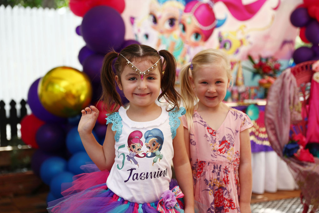 , Shimmer &#038; Shine party for Jasmine&#8217;s 5th birthday