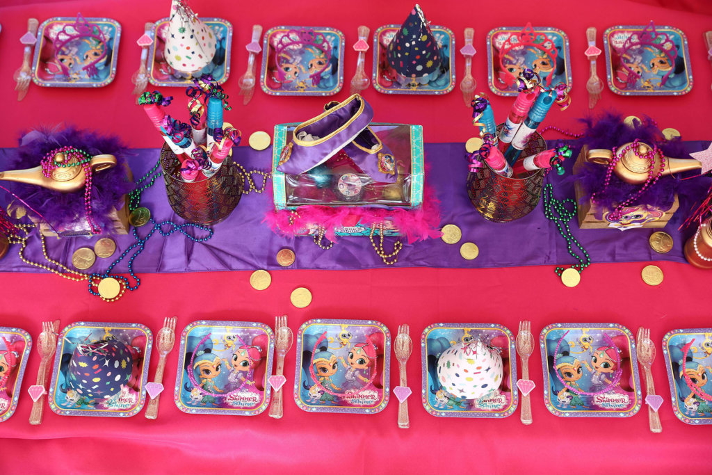 , Shimmer &#038; Shine party for Jasmine&#8217;s 5th birthday