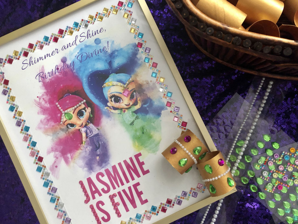 , Shimmer &#038; Shine party for Jasmine&#8217;s 5th birthday