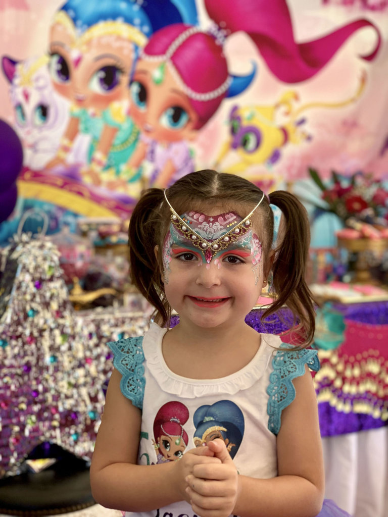 , Shimmer &#038; Shine party for Jasmine&#8217;s 5th birthday