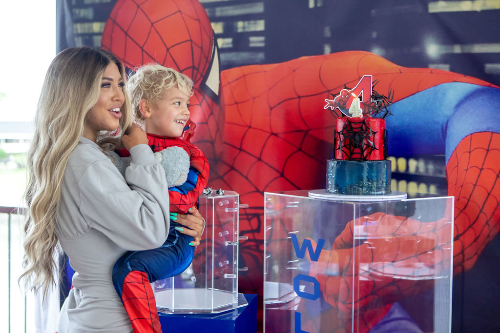 Spiderman party, Wolf&#8217;s 4th Birthday Spiderman Party