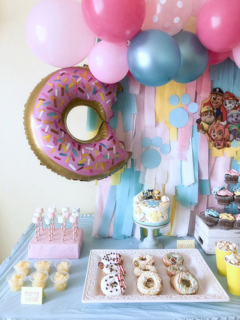 Unisex pastel Paw Patrol party