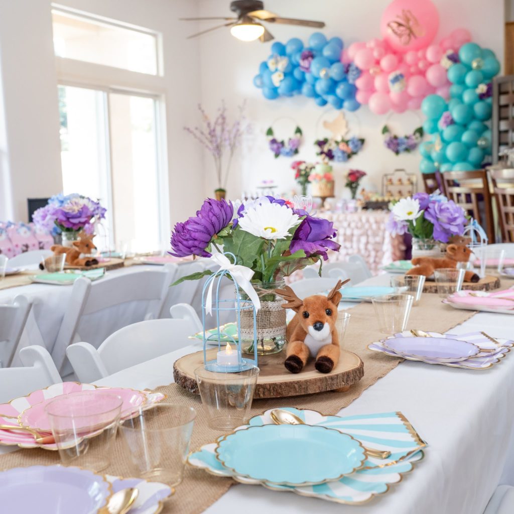 magical garden Bambi party, A magical garden Bambi party