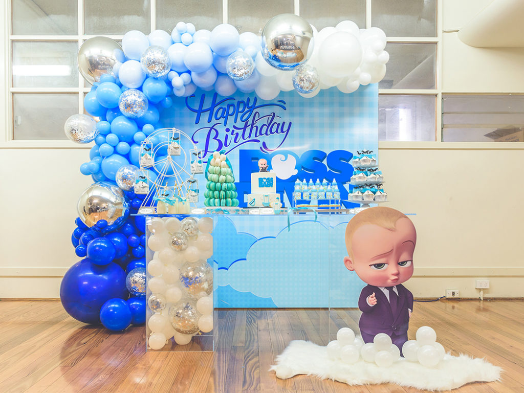 Boss Baby birthday party, A totally cute Boss Baby birthday party