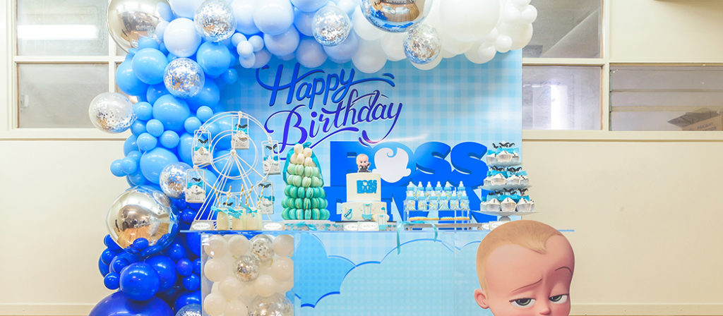 Boss Baby birthday party, A totally cute Boss Baby birthday party