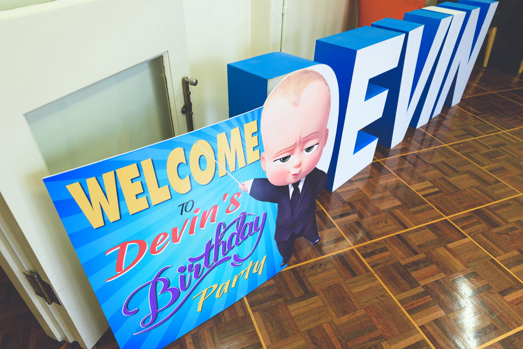 Boss Baby birthday party, A totally cute Boss Baby birthday party