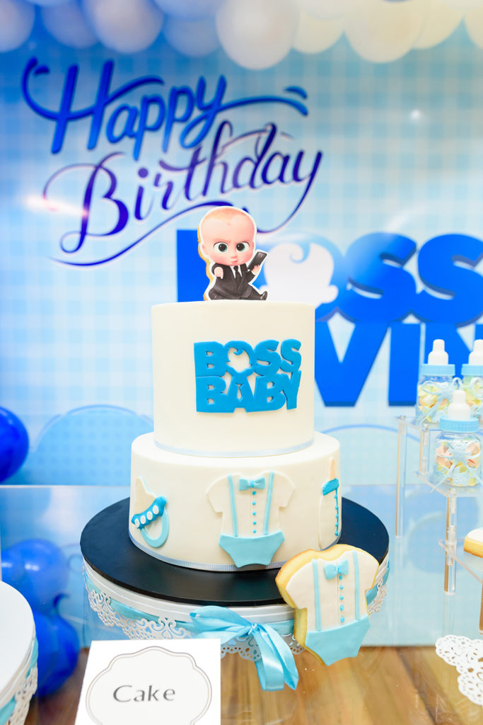 A totally cute Boss Baby birthday party - Confetti Fair